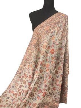 MUGHAL BORDER KANI SHAWL